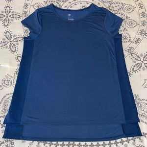 Blue Yoga Top